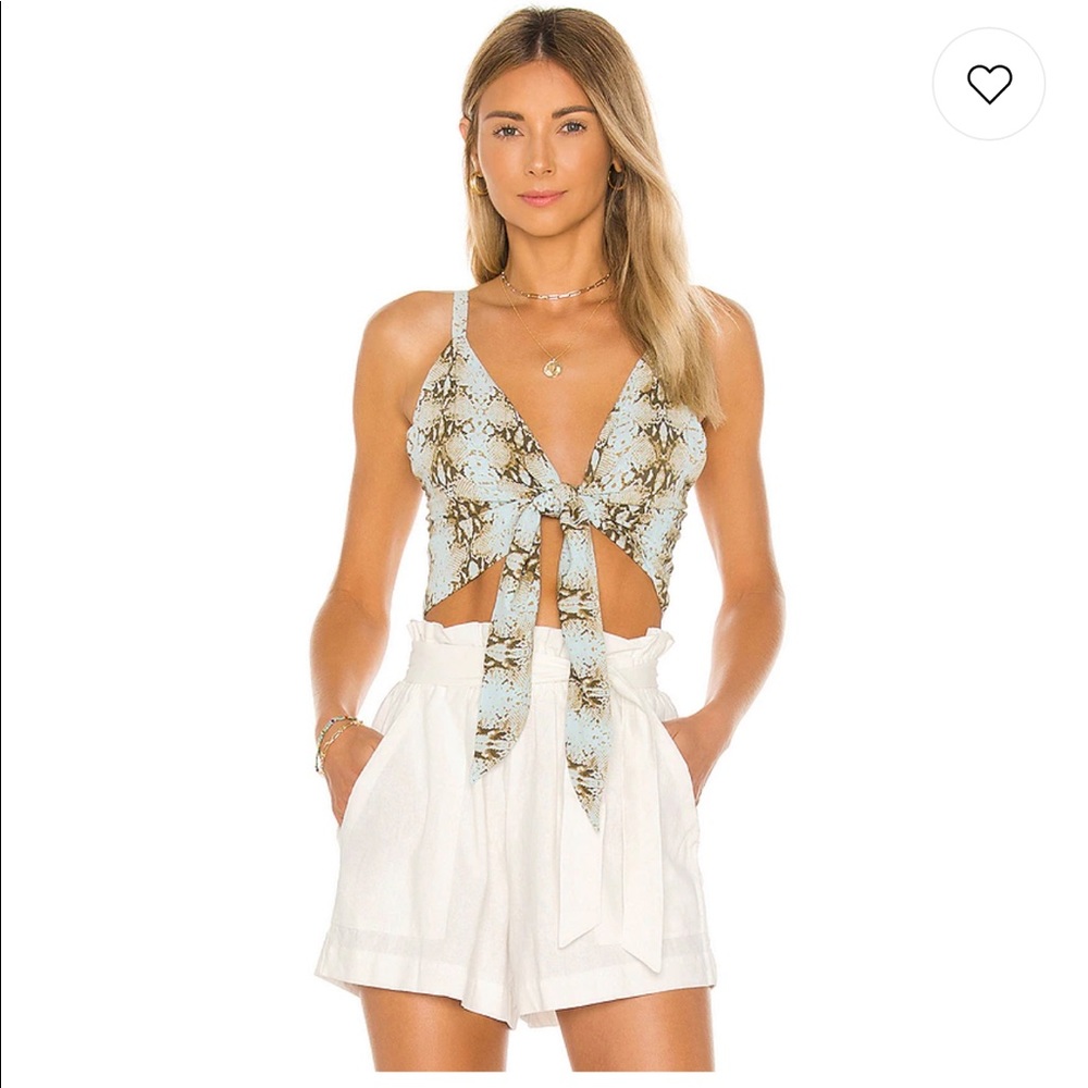 Revolve (Indah brand) snakeskin top